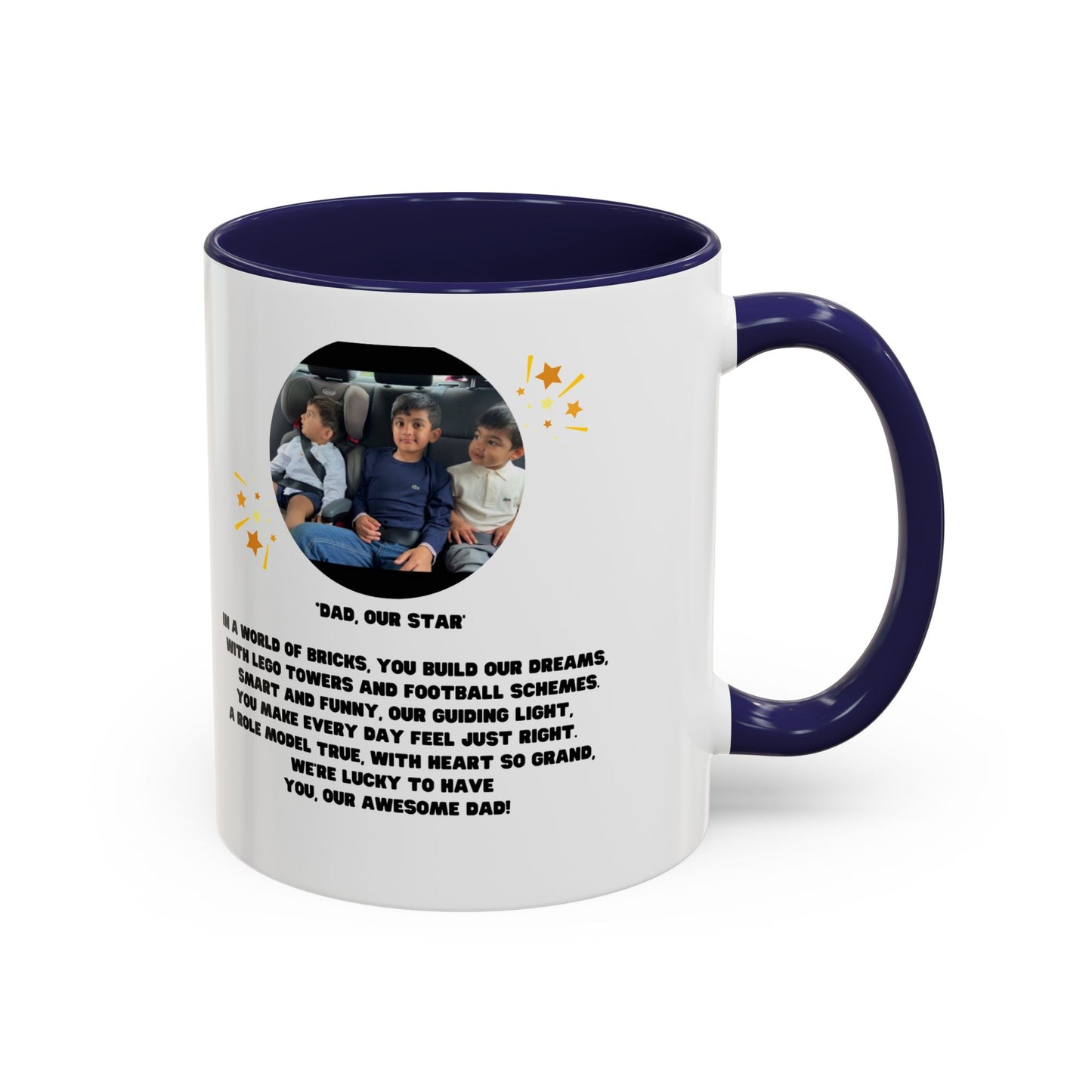 Thoughtful Dad Coffee Mug - Perfect Gift for Father's Day, Birthdays, and Special Occasions, 11/15oz