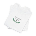 Personalised Name T-Shirt with Est Year | Custom Floral Monogram Tee