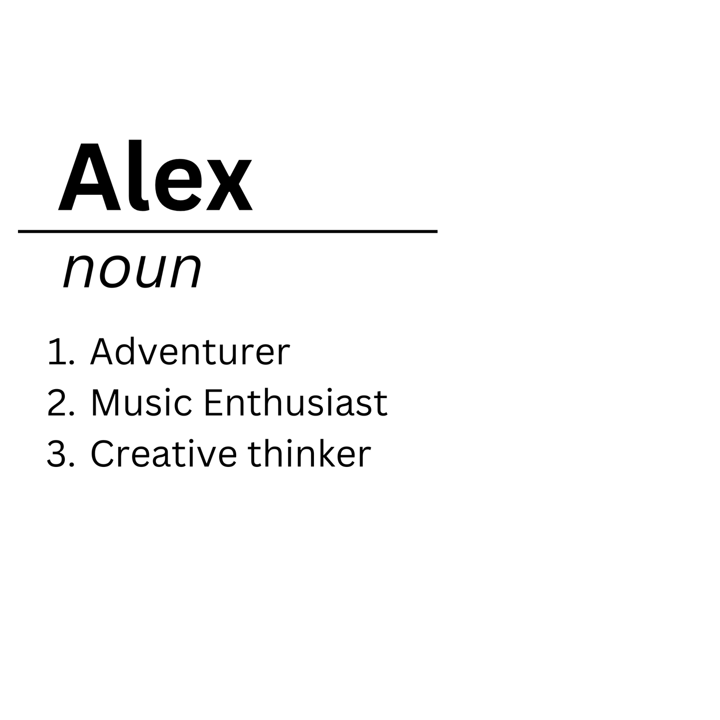 Personalised Name Definition Mug | Custom Meaning Coffee Cup Gift