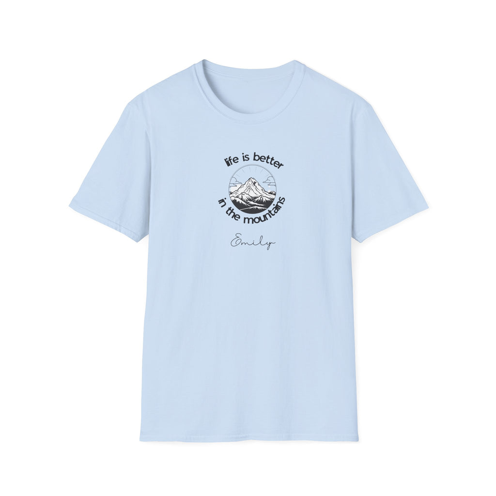 Mountain Adventure T-Shirt | Life Is Better in the Mountains Scenic Tee