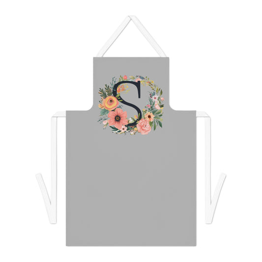 Monogram Floral Apron
