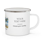 Personalised Loch Lomond Enamel Camping Mug, 12oz