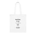 Teaching Is My Cardio — Personalised Teacher Tote Bag