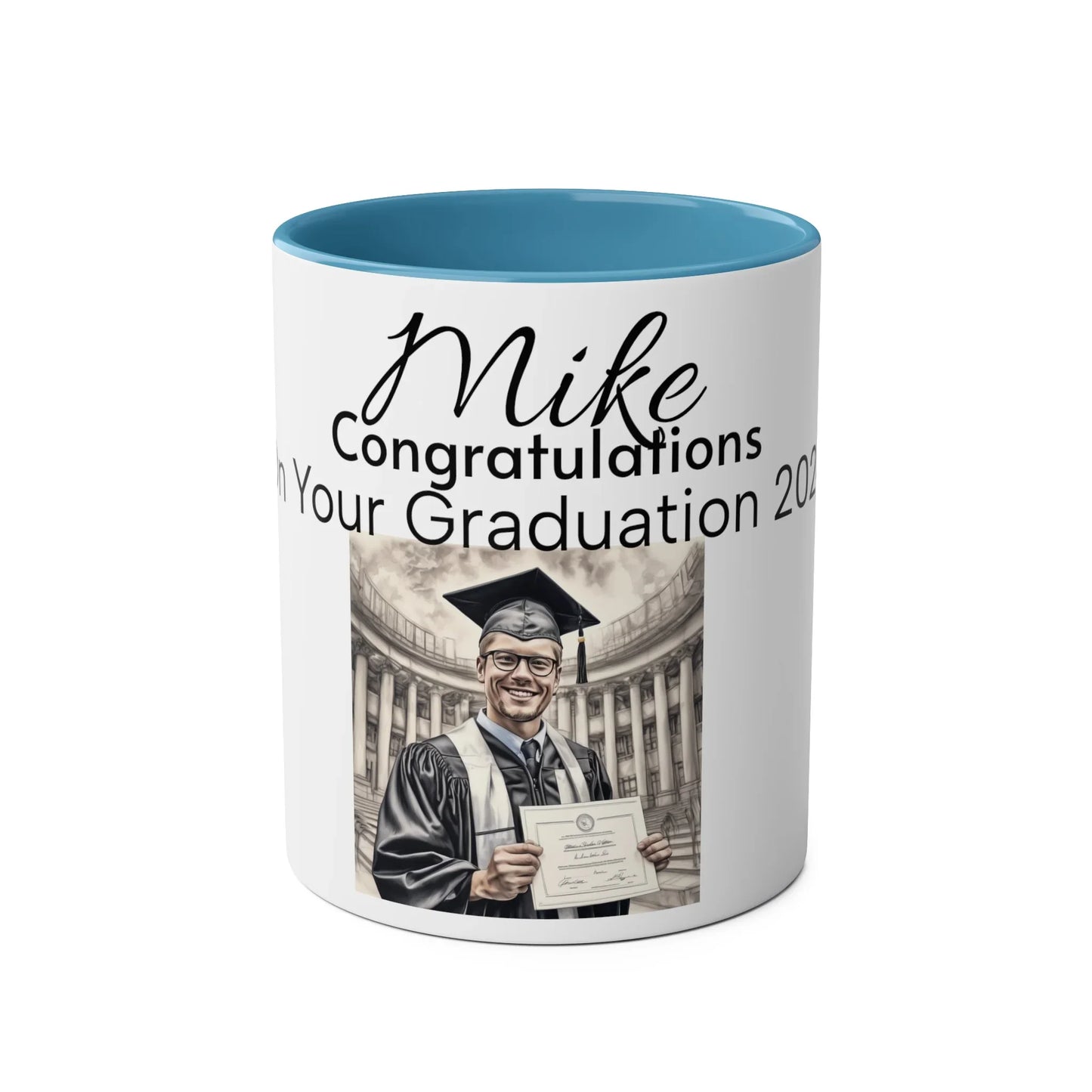 Personalised Graduation Coffee/Tea Mugs, 11oz - Alley Crafters
