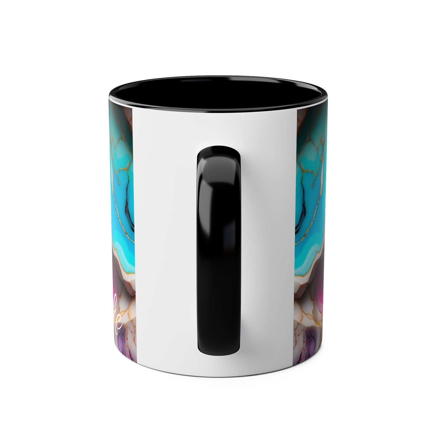Personalised Marble ink Coloured Mug!