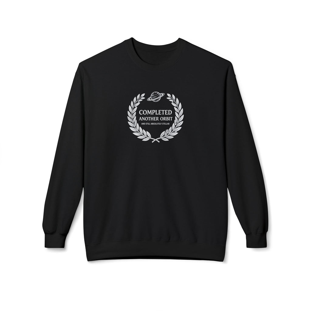 Completed Another Orbit | Space Birthday Sweatshirt UK - AlleyCrafters