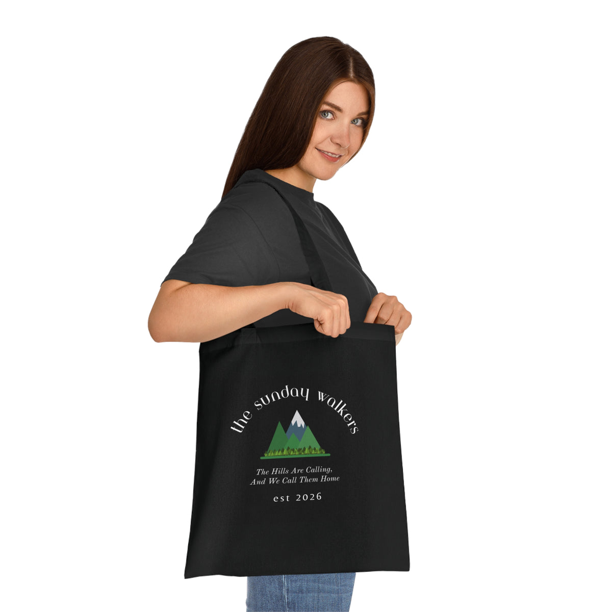 Walking Tote Bag – The Sunday Walkers - #AlleyCrafters