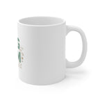 Personalised Dog Mum Mug — Custom Name Floral Coffee Cup Gift