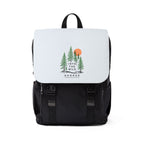 Into The Wild Personalised Forest Backpack — Canvas Outdoor Shoulder Bag