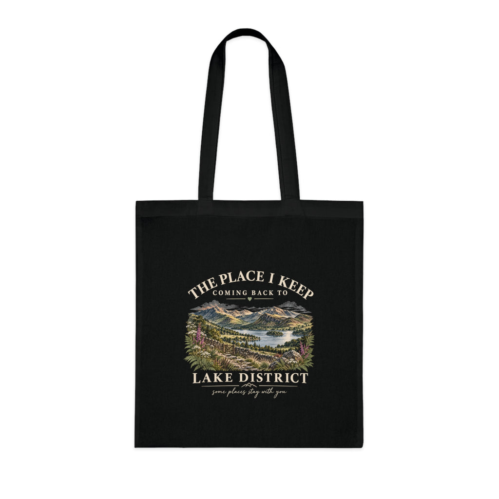 The Place I Keep Coming Back To Lake District Scenic Cotton Tote - #AlleyCrafters