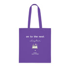 On to the Next Chapter Cotton Tote — Personalized Graduation Book Tote (Class of 2026)
