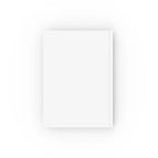 Blank journal with a white cover and plain pages