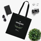 The Graduate Cotton Tote — Minimalist Graduation Gift Bag
