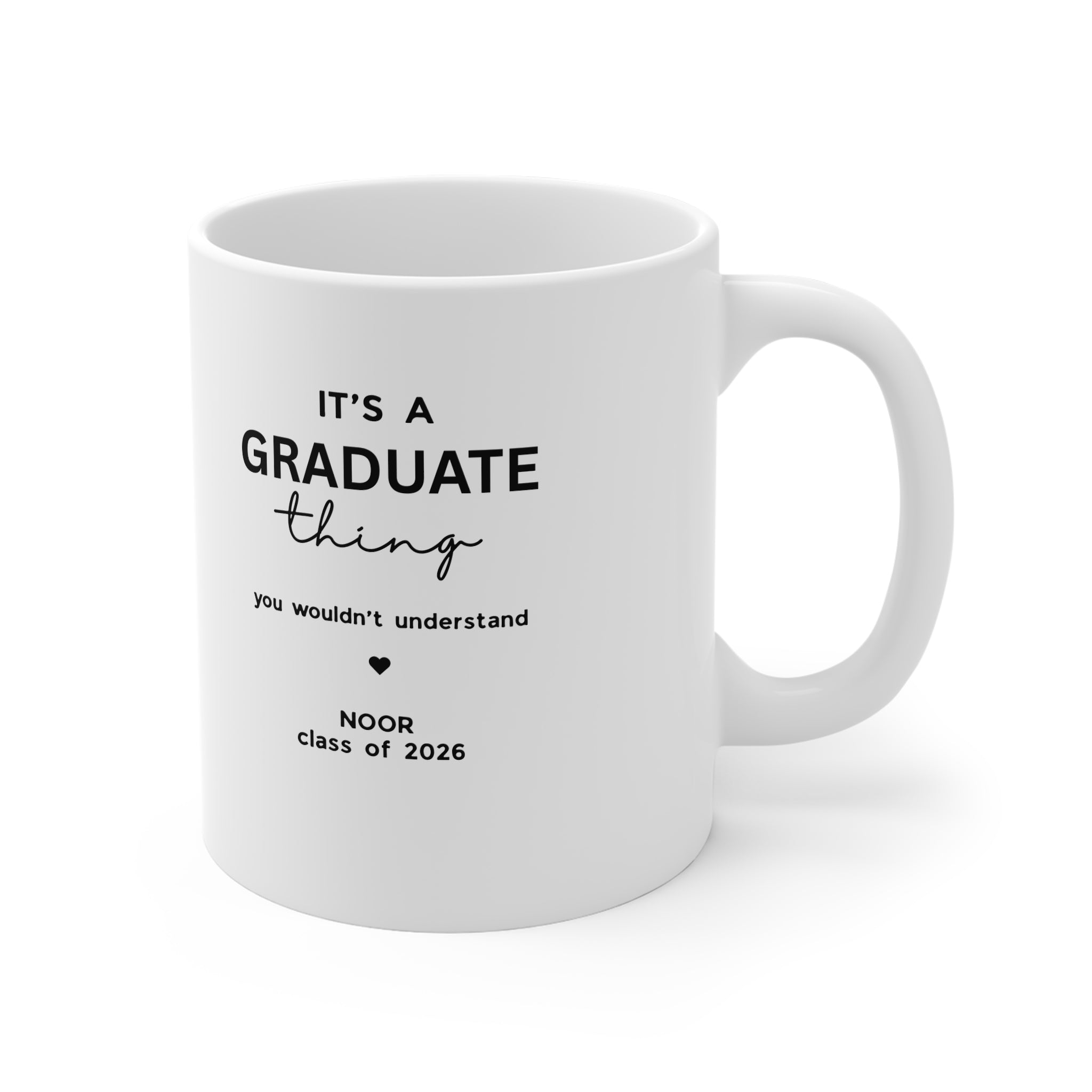 Personalised Graduate Mug — "It's a Graduate Thing" Class of 2026