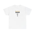 Graduation 2025 T-Shirt | Personalised Name Cap & Gown Grad Tee Gift