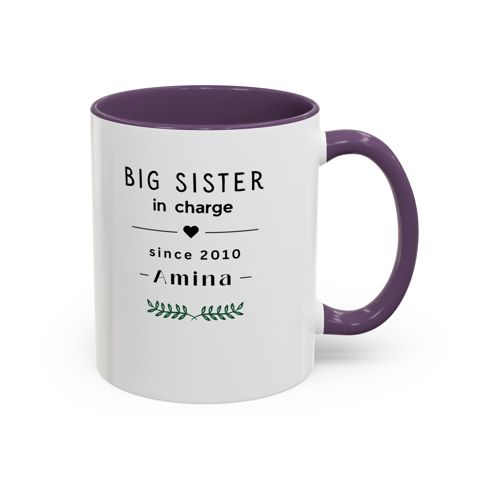Personalised Sister Mug | Big Sister, Middle Sister or Little Sister | Custom Name Gift