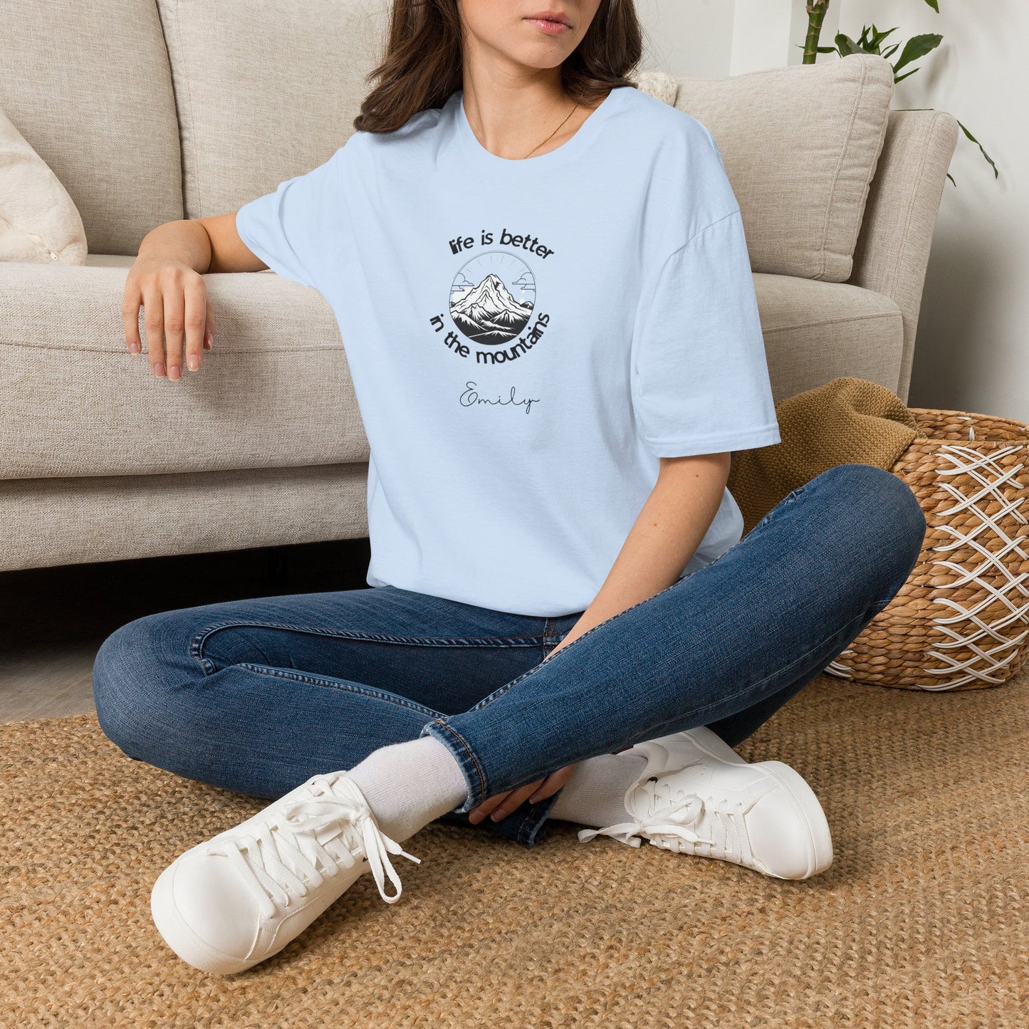 Mountain Adventure T‑Shirt — "Life Is Better in the Mountains" Scenic Tee