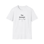 Family T-Shirt | Personalised Script Tee | Custom Last Name Gift