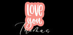 Personalised 'Love You' Mug | Add ANY Name | Valentine's Day Gift - AlleyCrafters