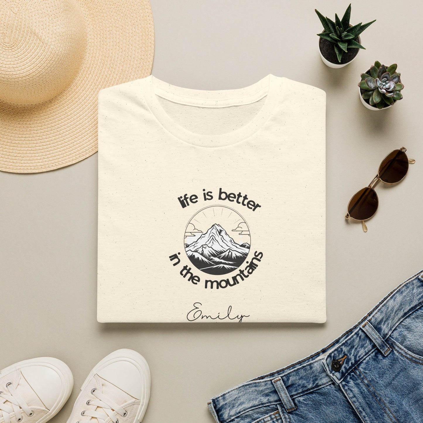 Mountain Adventure T‑Shirt — "Life Is Better in the Mountains" Scenic Tee