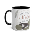 Personalised Cat Photo Mug – All I Need Is Caffeine and My Cat - #AlleyCrafters