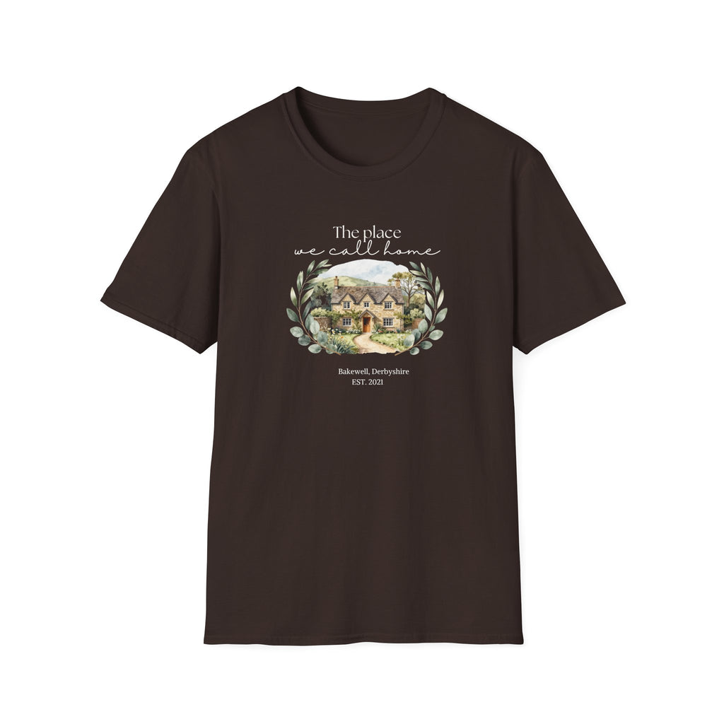 Cottage T-Shirt | The Place We Call Home | Vintage Floral Design