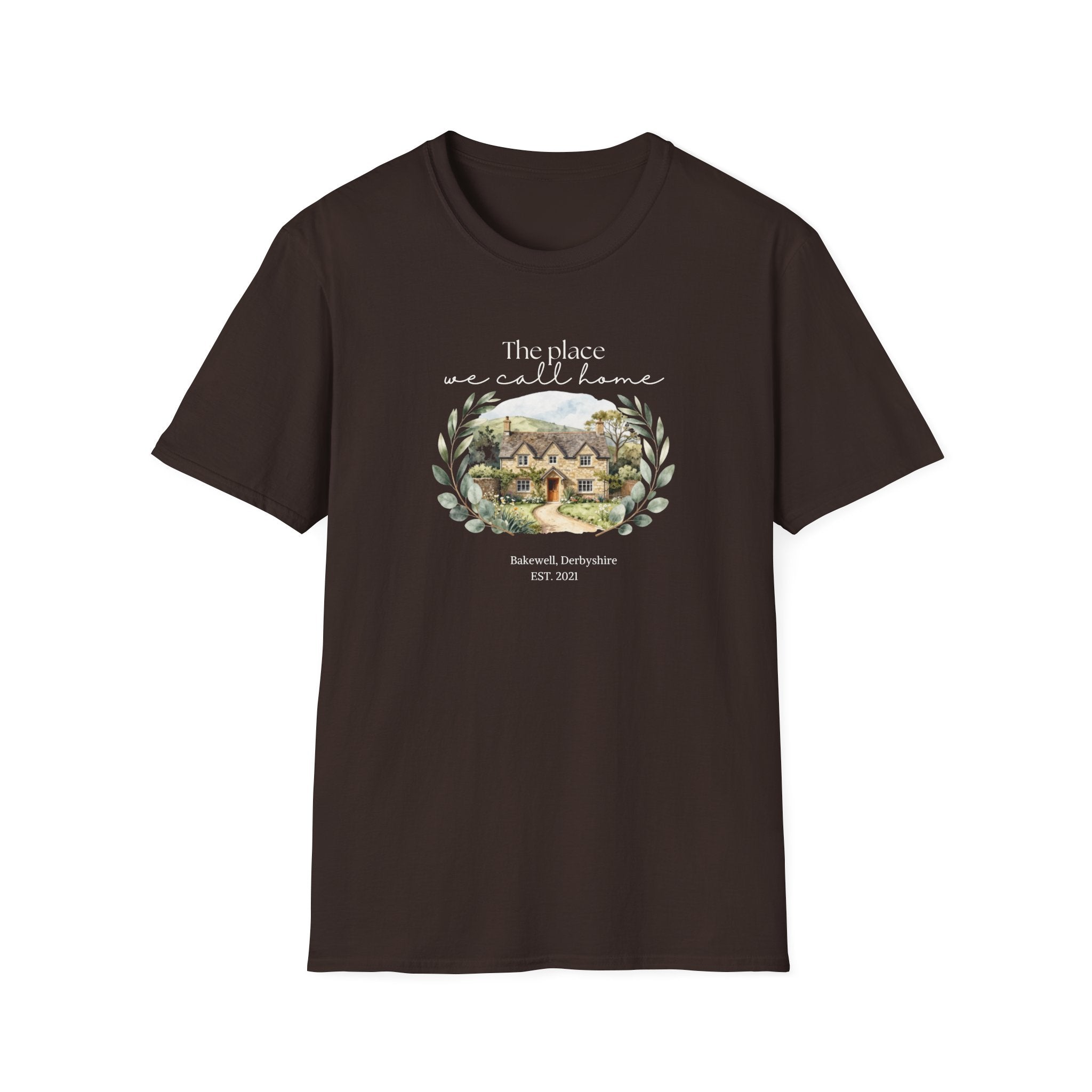 Cottage T-Shirt | The Place We Call Home | Vintage Floral Design
