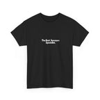 Black unisex T-shirt with "The Best Sarcasm Specialist" print