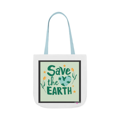 Save the Earth Design Tote Bag