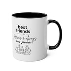 Personalised Best Friends Coffee Mug | Custom Names | Forever & Always