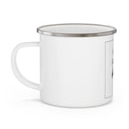Enamel Camping Mug — Powered by Tea & Pretty Views