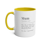 Personalised Mum Photo Mug – Funny Mum Definition Gift - #AlleyCrafters