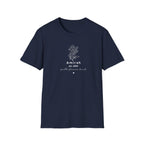 Personalized Floral Name T-Shirt — “Amirah est. 1994” Minimal Botanical Tee