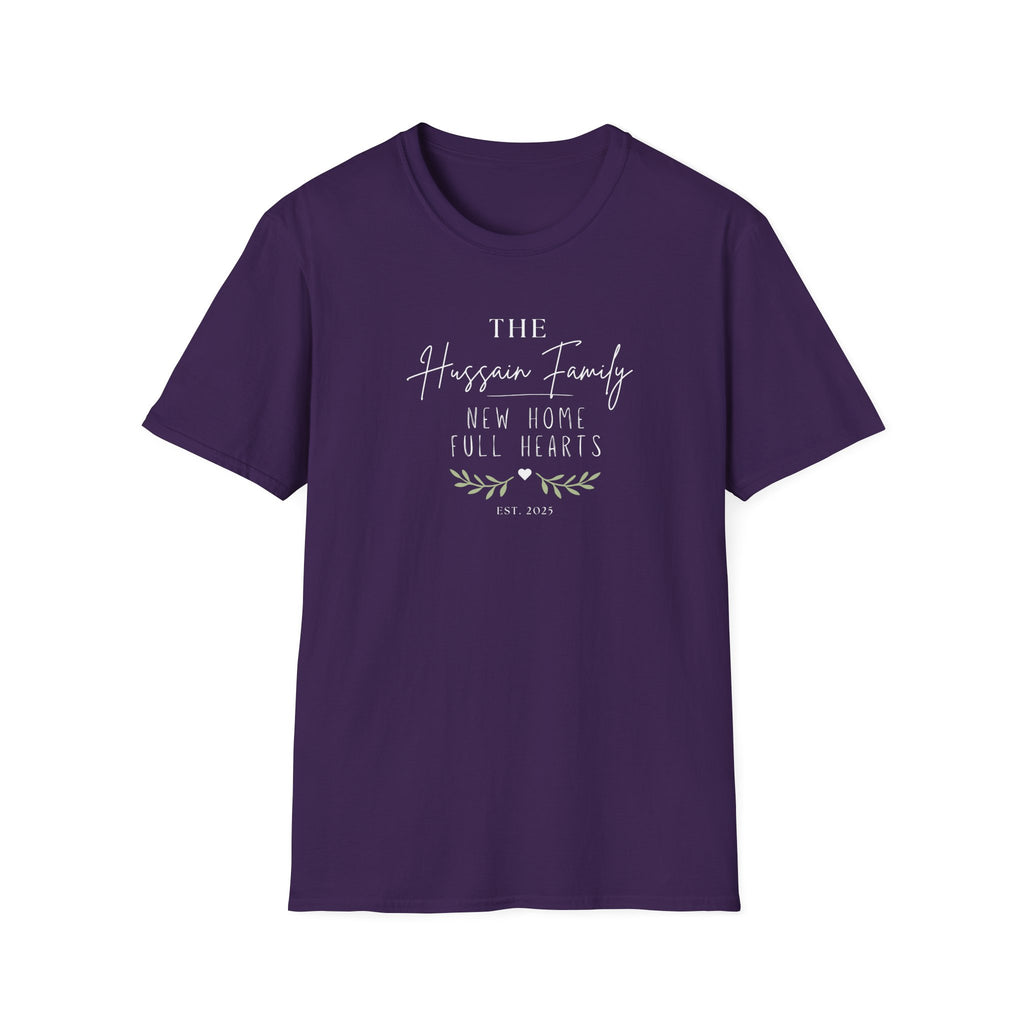 Personalised 'The [Name] Family' New Home T-Shirt | Housewarming Gift