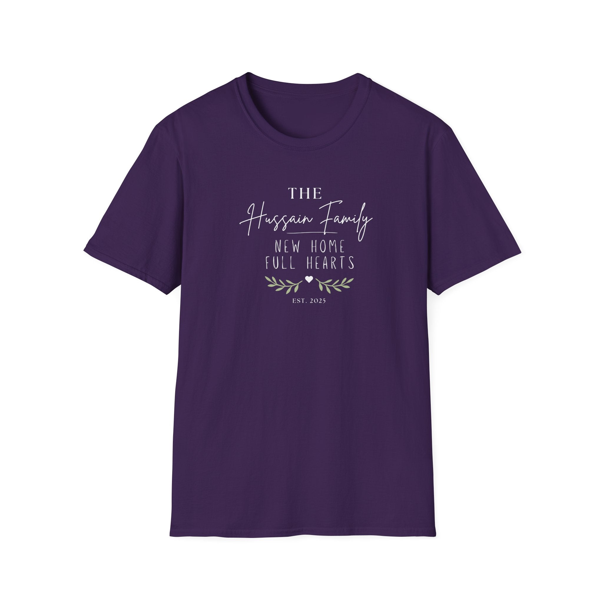 Personalised 'The [Name] Family' New Home T-Shirt | Housewarming Gift