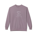 Sibling Farm Crewneck Sweatshirt — Minimal Cozy Family Quote Pullover