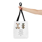 Personalised Butterfly Tote Bag — Custom Name & Collector Of Phrase Gift