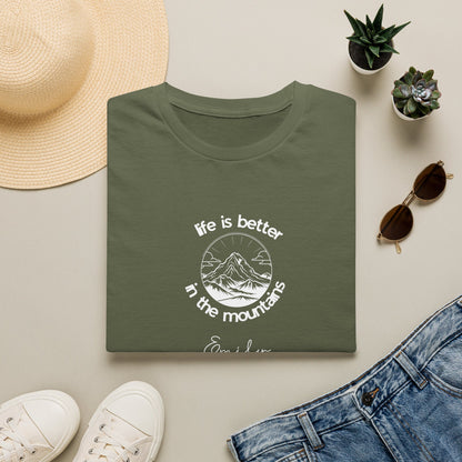 Mountain Adventure T‑Shirt — "Life Is Better in the Mountains" Scenic Tee