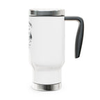 Coffee in Hand Adventure Travel Mug — Personalized 'Jessica' 14oz Stainless Steel