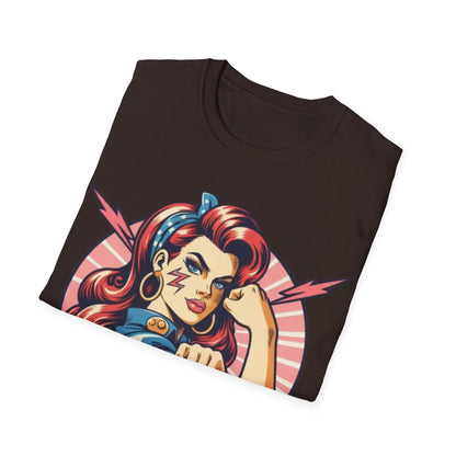 Girl Power T-Shirt - Pop Art Design