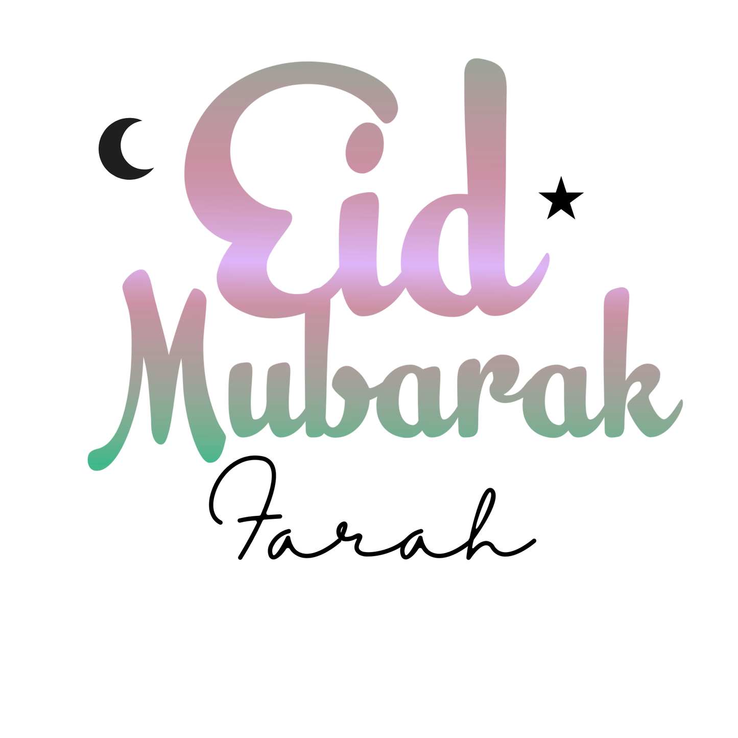 Personalised Eid Mubarak Mug — Custom Name Ramadan Gift Coffee Cup