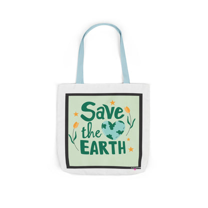 Save the Earth Design Tote Bag