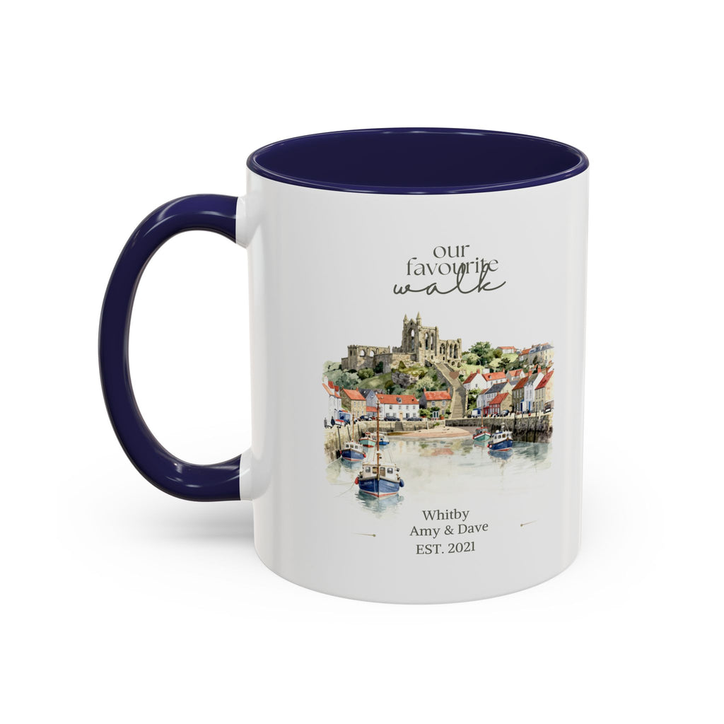 Personalised Our Favourite Walk Mug | Watercolour Keepsake Gift