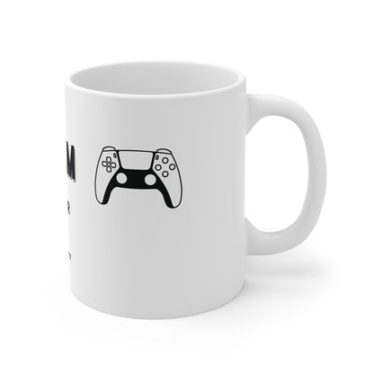 Personalised Gamer Mug — Custom Name & Date Gift