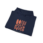 Personalised Rise Like Wildflowers Hoodie, Navy or Black