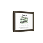Personalised Framed Canvas Print — Funny Hill-Arrious Poem Art - AlleyCrafters