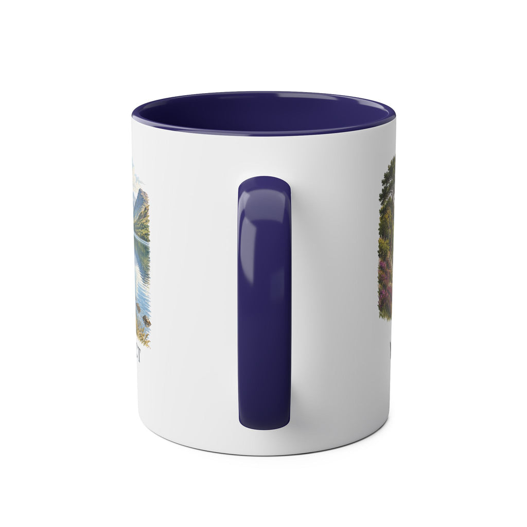 Personalised Lake District Mug – Two-Tone Ceramic, 11oz