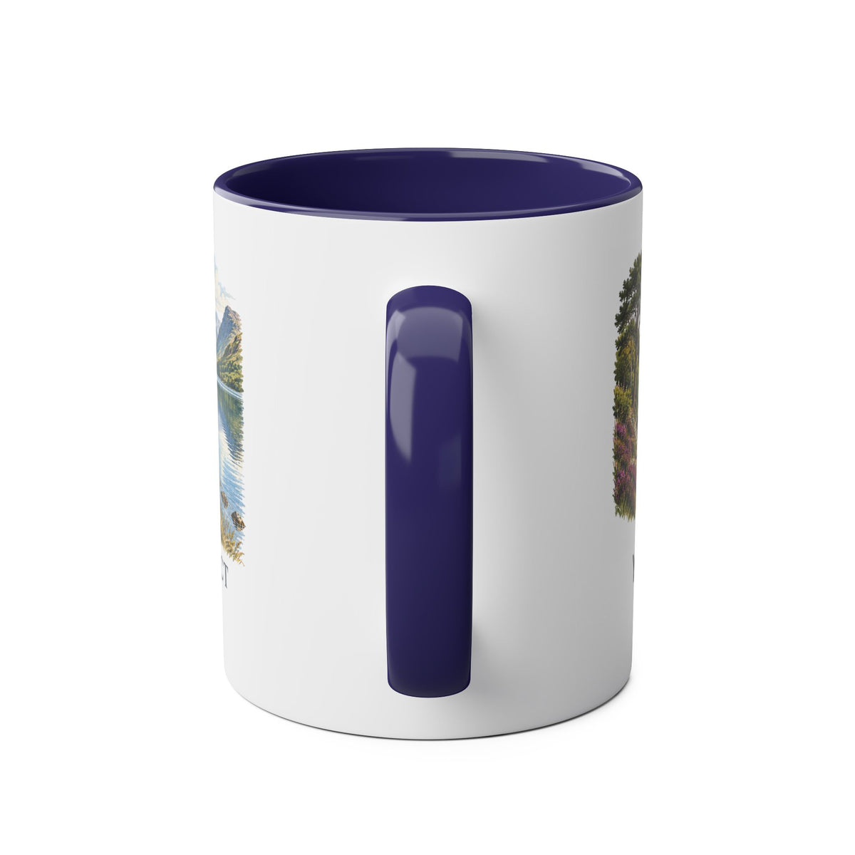 Personalised Lake District Mug – Two-Tone Ceramic, 11oz