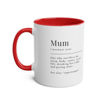 Personalised Mum Photo Mug – Funny Mum Definition Gift - #AlleyCrafters
