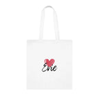 Personalised Heart Tote Bag | Add Any Name | Cute Custom Gift - Alley Crafters